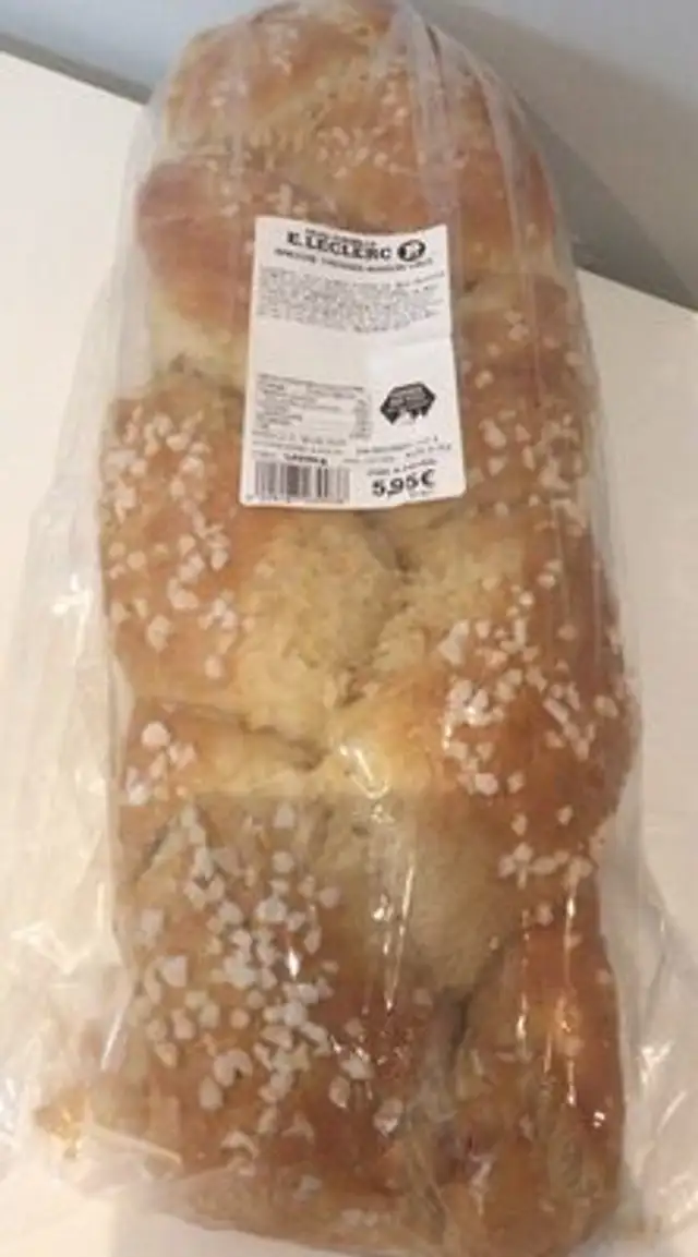 Brioche tressee maison
