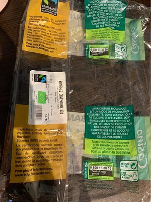 Bananes cavendish bio