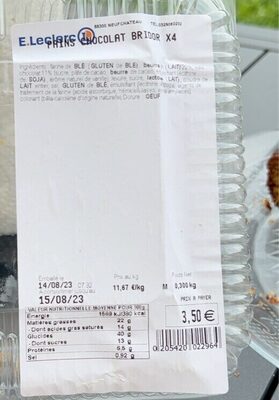 Pain au chocolat Bridor