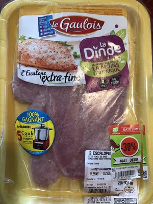Escalope de dinde