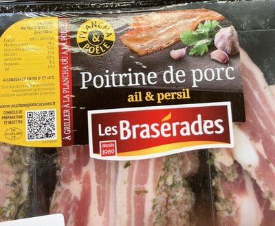 Poitrine de porc front packaging