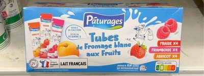 Tubes de fromage blanc aux fruits