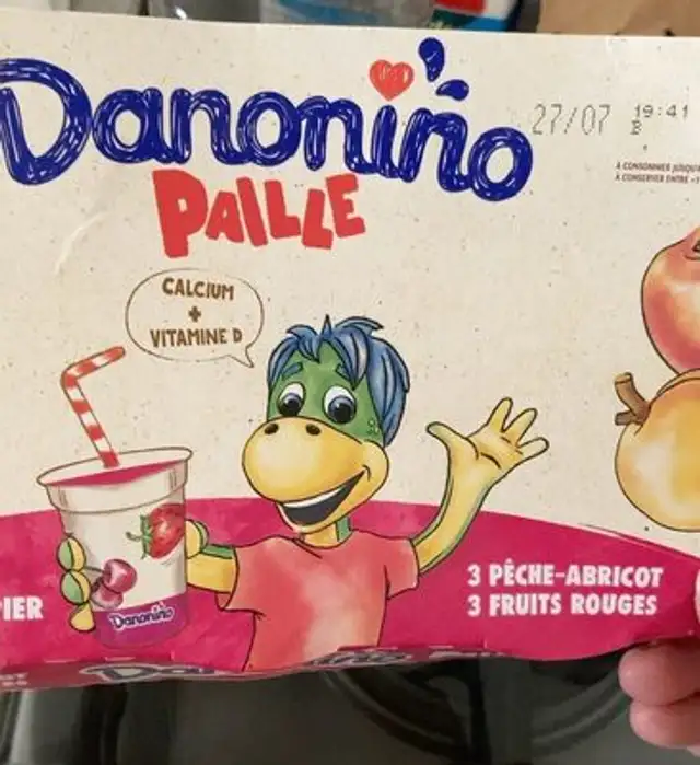 Danonino paille
