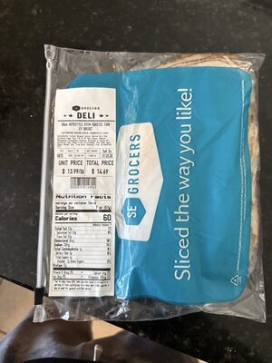 Oven Roasted Turkey Breast (Sliced)