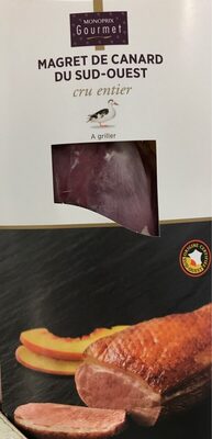 Magret de canard du sud-ouest front packaging