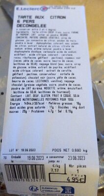 Tarte au citron