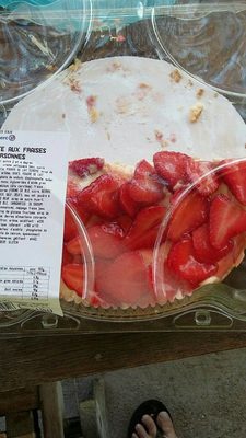 Tarte aux fraises