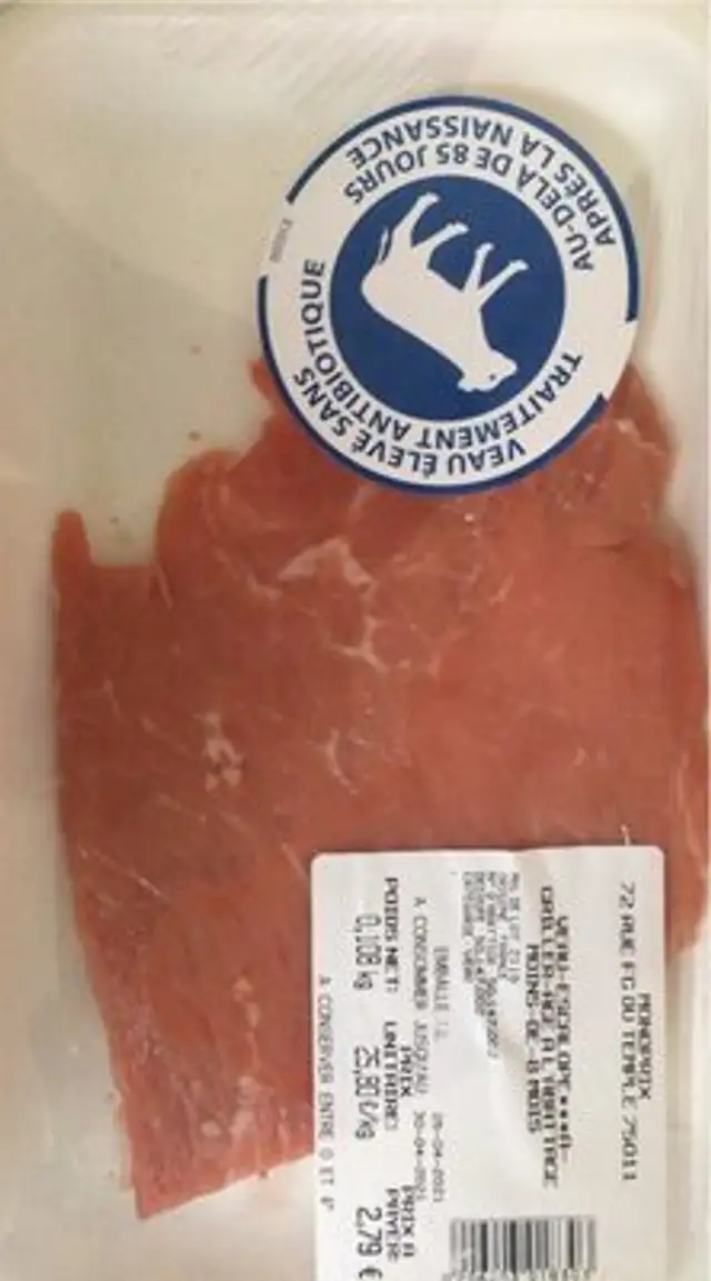 Veau escalope