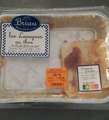 Les lasagnes au thon