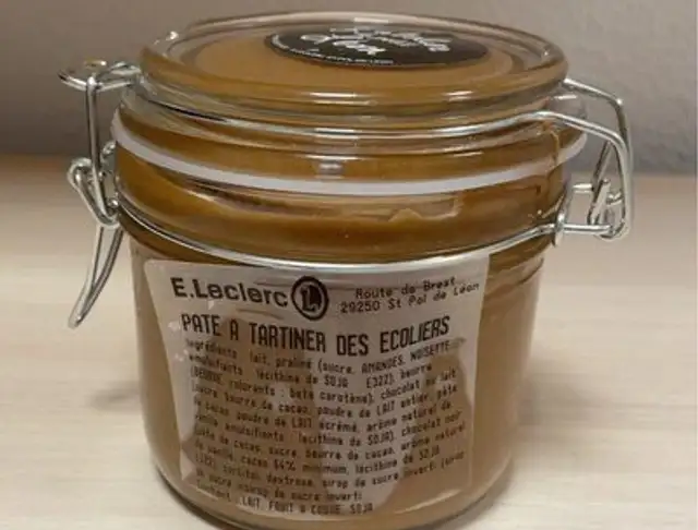 Pâte à tartiner des écoliers