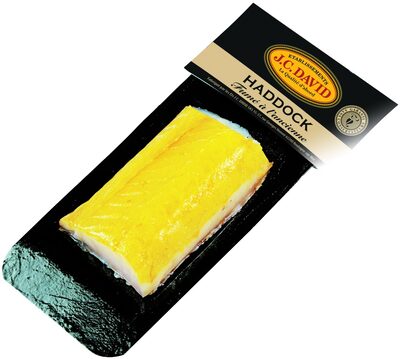 Pavé de haddock front packaging