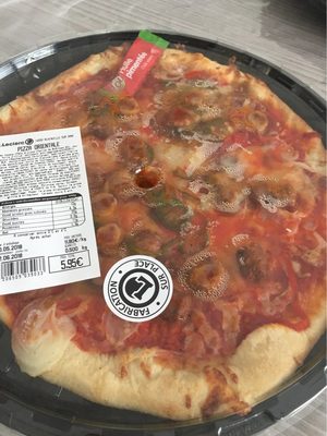 Pizza orientale front packaging