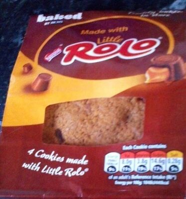 Rolo cookie front packaging