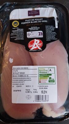 Filet de poulet fermier blanc du gers