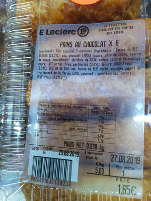 pain au chocolat