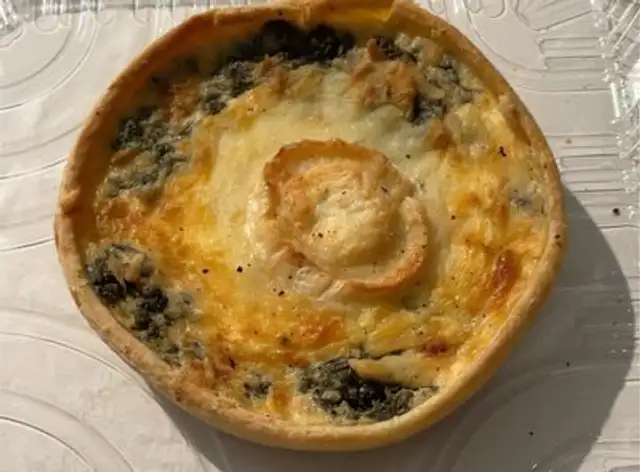 Quichhe epinards chevre