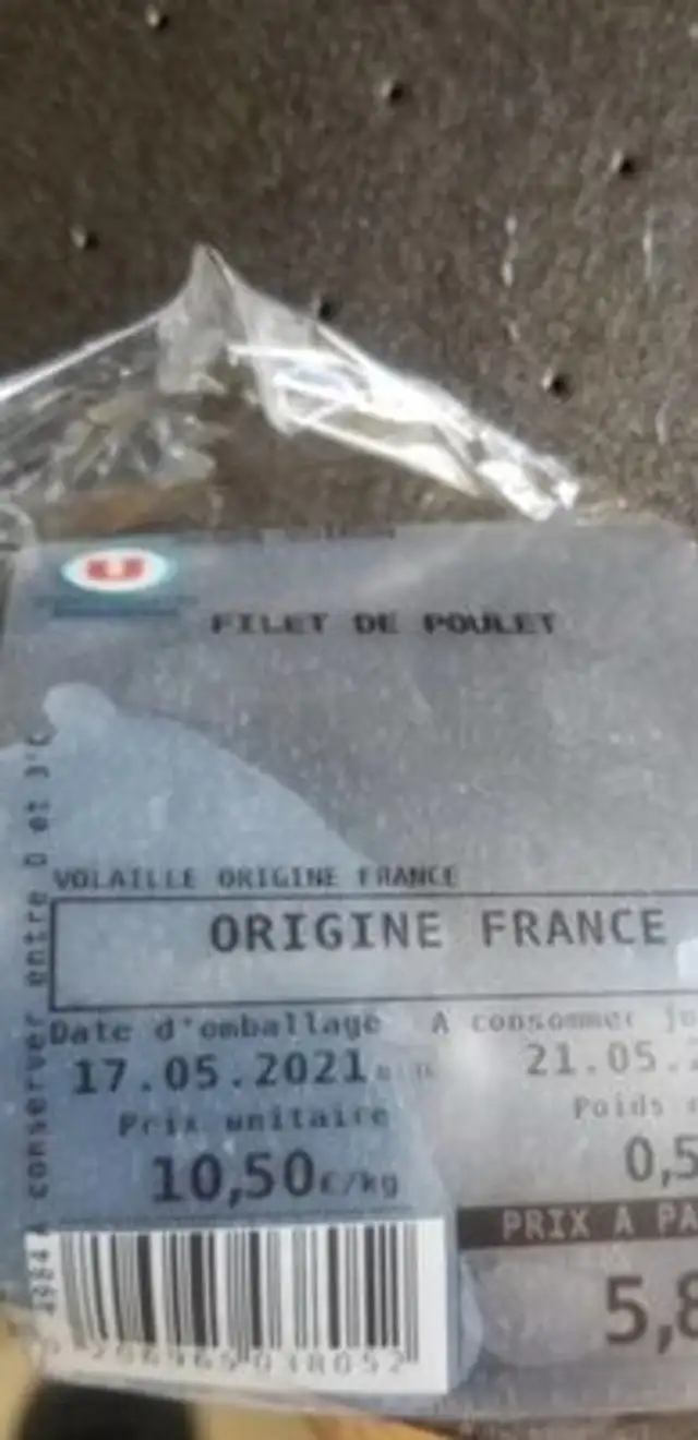 Filet de poulet