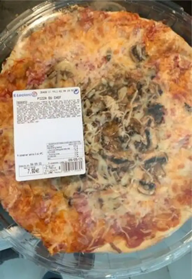 Pizza du chef