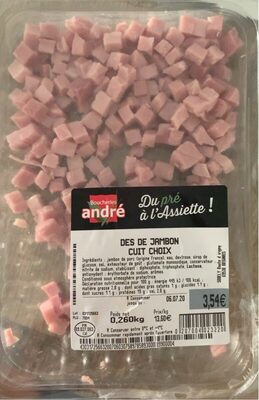 Des de jambon cuit