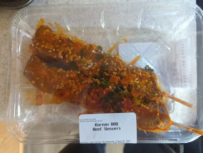 Korean BBQ Beef Skewers