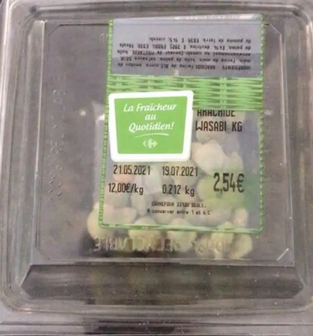 Arachide wasabi