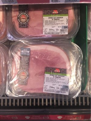 Jambon cuit superieur 10 tranches