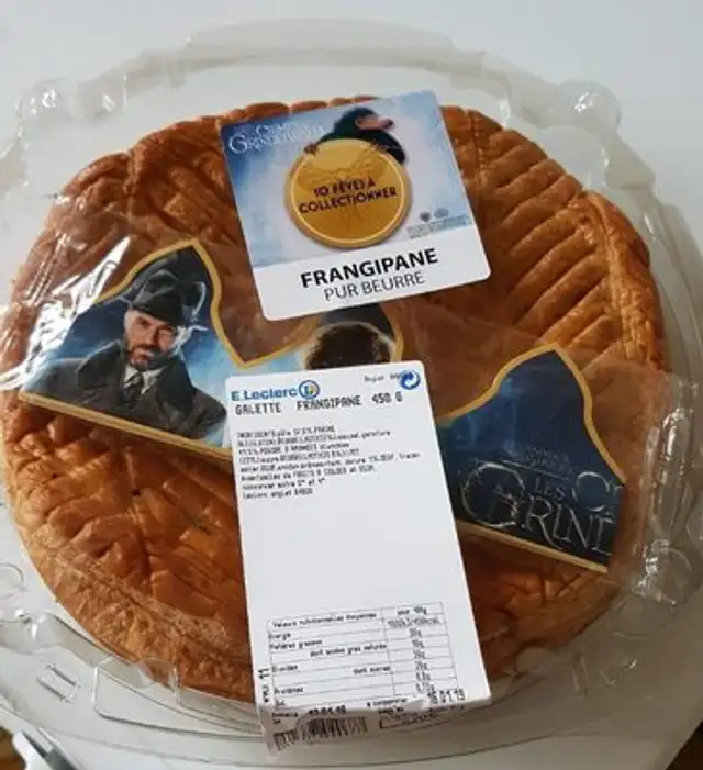 Galette frangipane 450 g front packaging