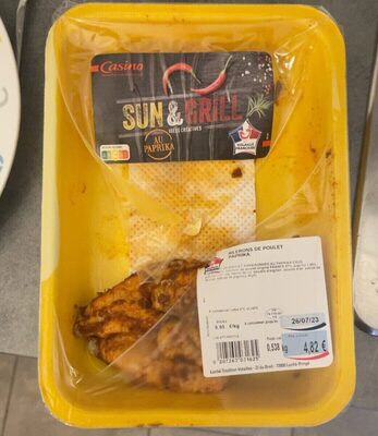 Ailerons de Poulet au paprika