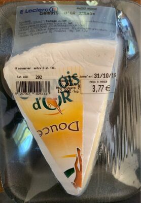 Chamois d'or front packaging