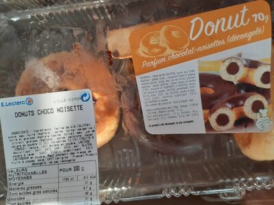 Donuts chocolat noisette