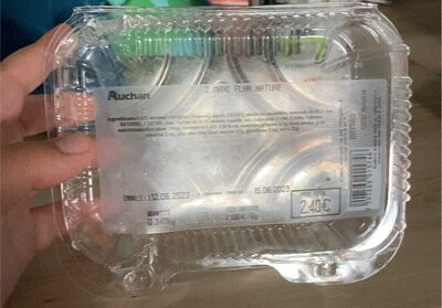 Maxi flan nature front packaging