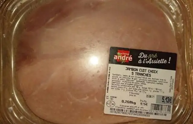 Jambon cuit