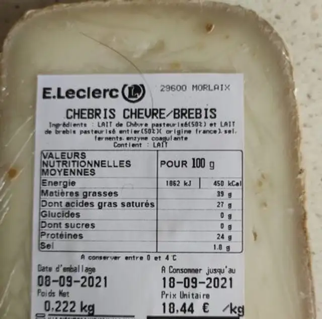 Chebris Chèvre/brebis