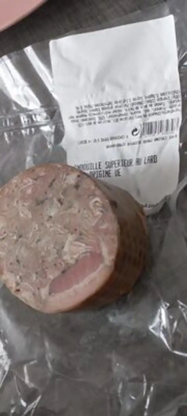 Andouille supérieur au lard porc origine EU