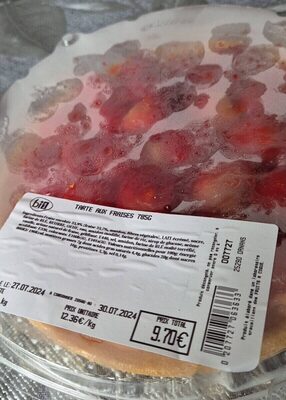 Tarte aux fraises