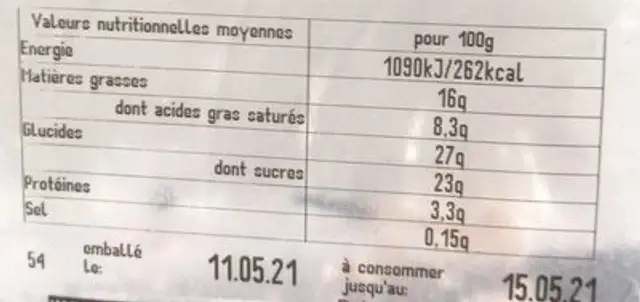 Miroir fraises 6 personnes nutrition facts table