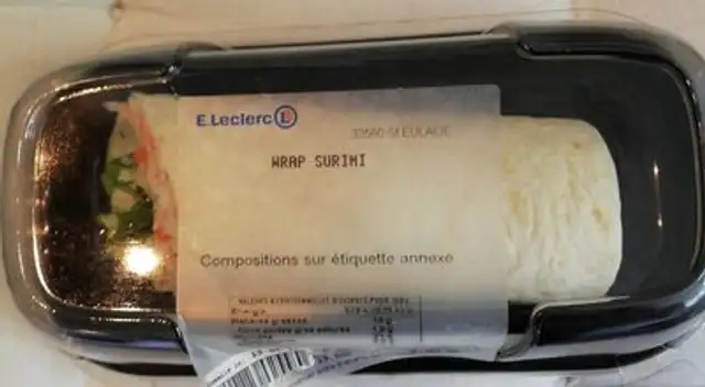 Wrap surimi