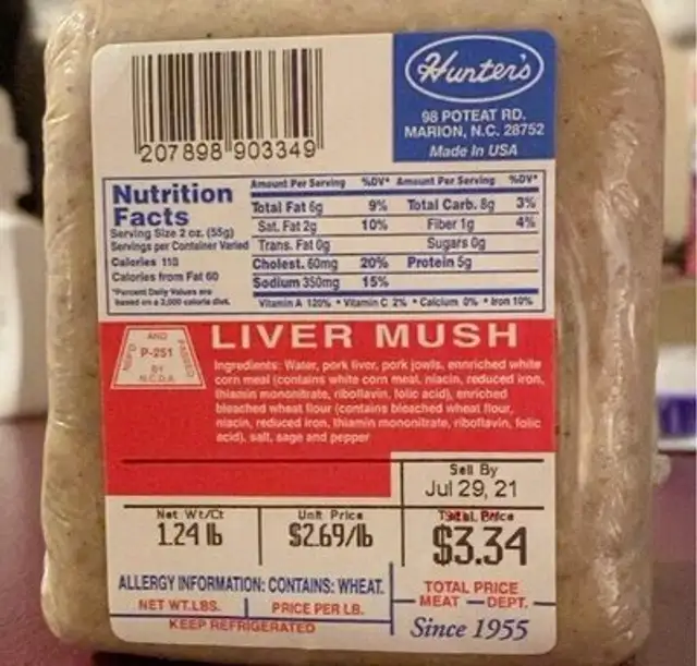 hunter’s livermush
