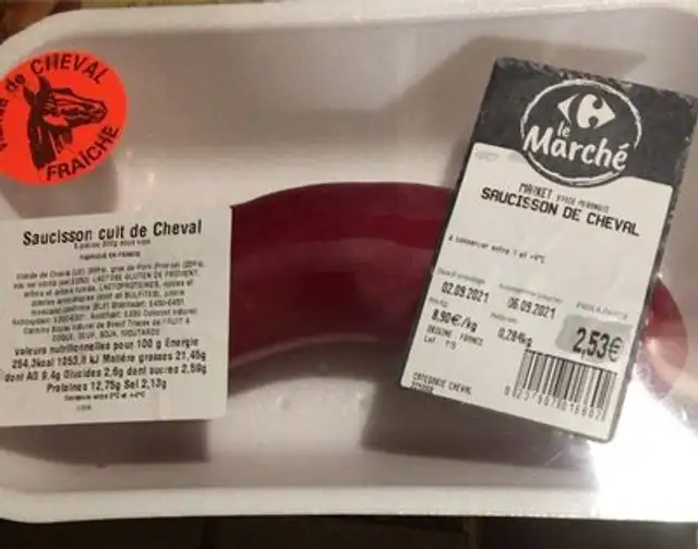 Saucisson de cheval