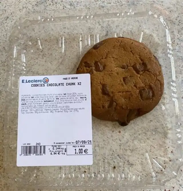 Cookies chocolate chunk