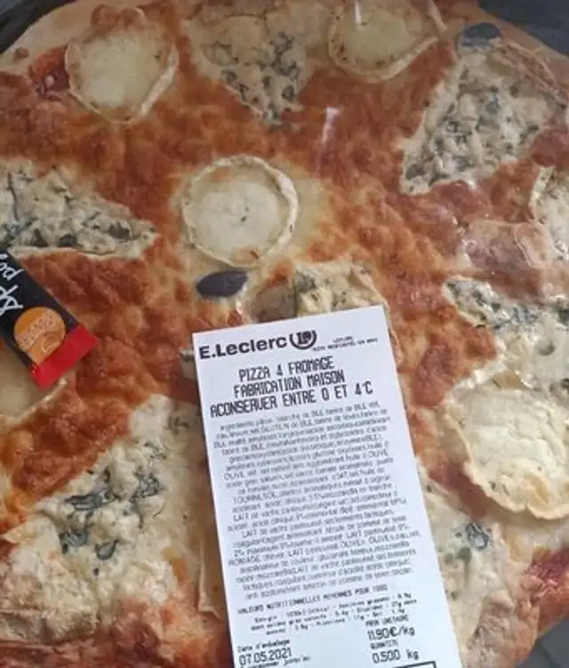 Pizza 4 fromage