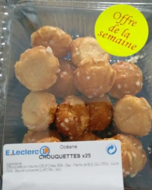 Chouquettes front packaging