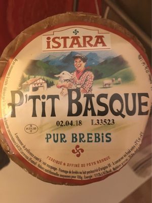 P tit basque front packaging