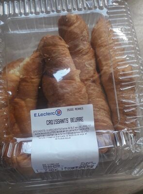 Croissant beurre front packaging