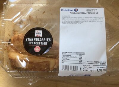 Pain au chocolat terroir X5