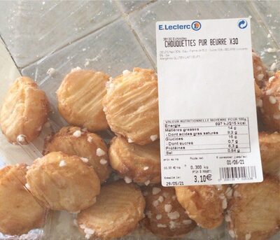 Chouquettes front packaging