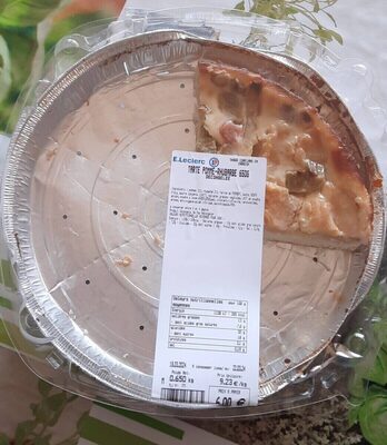 Tarte pomme rhubarbe 650g