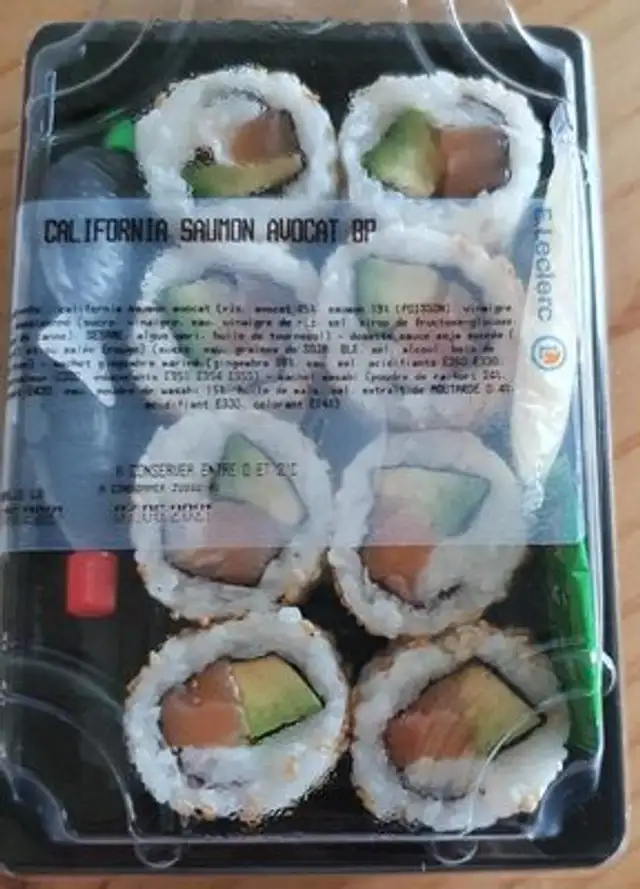 California saumon avocat leclerc