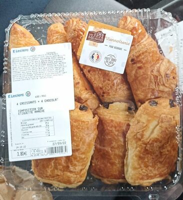 4croissants+4chocolat