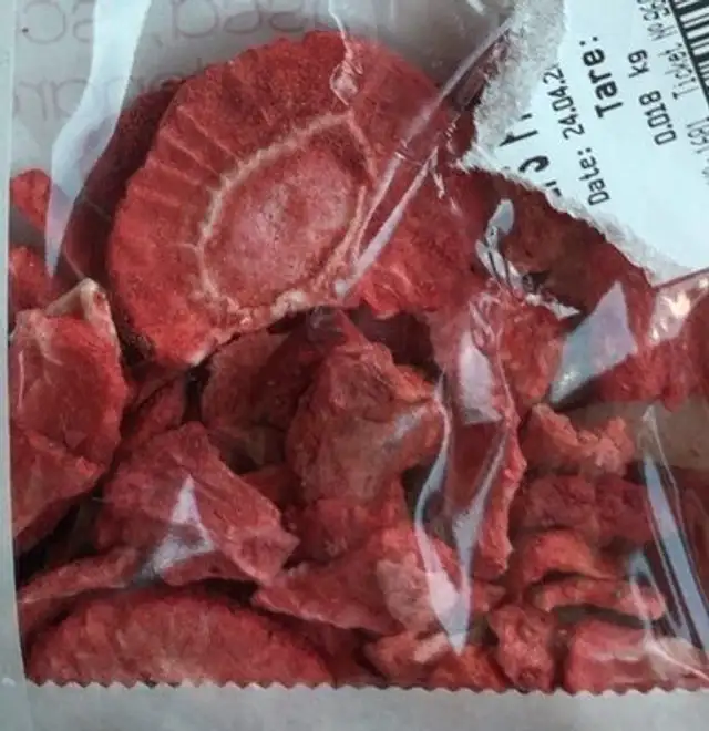 fraise seché